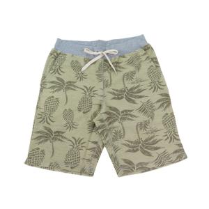 ハーフパンツ メンズ ショートパンツ 2026新作 春夏 Hulalani Hawaii フララニハワイ (ベージュ) ボトムス 短パン 半パン ハワイアン雑貨 リラックスパンツ