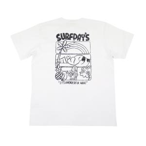 半袖 メンズ Tシャツ トップス サーフデイズ SURF DAY’S ハワイアン 2026新作 春夏 (メンズ/ホワイト) ハワイアン雑貨 262SF1ST811 サーファー