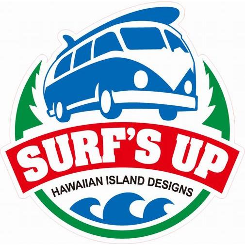 ハワイアン雑貨 インテリア ハワイアン 雑貨 HID アイランドデザイン ステッカー (SURF&apos;S...