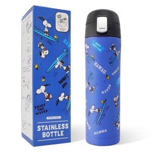 スケーター お弁当箱 3段 ボトル型 480ml PEANUTS スヌーピー レトロ