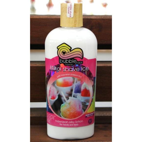 ハワイ お 土産 バブルシャック　シルキーボディーローション(リリコイシェイブアイス)250ml  ...