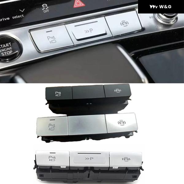 4N0959673J アウディ A6 C8 A7 A8 Q7 Q8 シルバークローム マルチファンク...