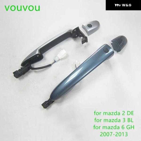 カーアクセサリーボディOEM品質フロント ドアハンドル スマートオープン ボタン 59-410 マツ...