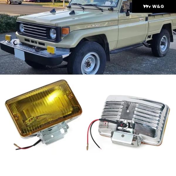 フロント バンパー フォグランプ トヨタ ランドクルーザー 70シリーズ PZJ HZJ FJ70 ...
