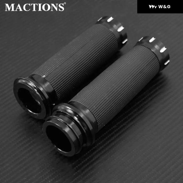 オートバイ 1インチ25MM ハンドルバー 電子スロットル ハンドグリップ ハーレー ツーリング ロ...