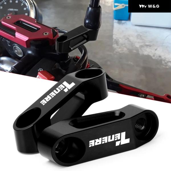 YAMAHA 1200 TENERE700 XT700Z バイクアクセサリー ミラーライザー 再配置...
