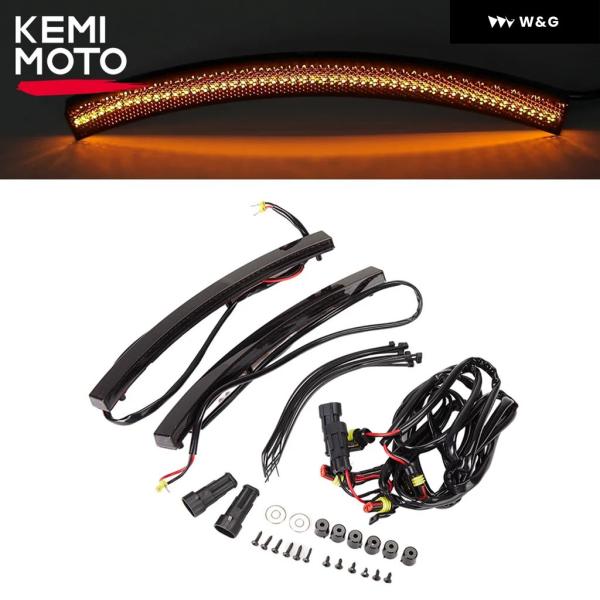 LED フロントフェンダー ウィンカーライト 2個 CAN-AM SPYDER SPYDER F3-...