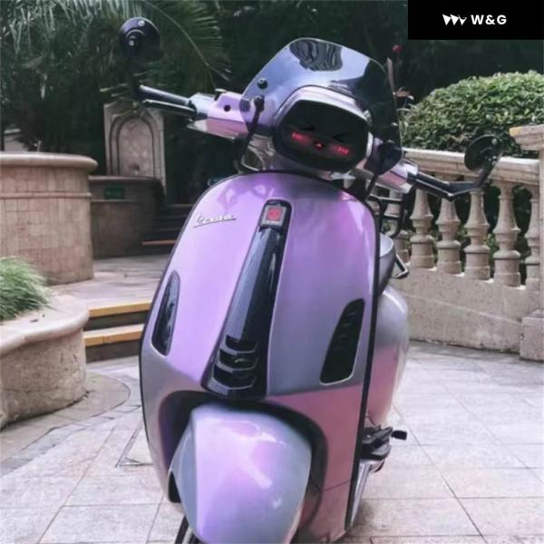 並行輸入品ベスパスプリングスプリント150ブラックウォーター転写プリントエッジングアンチコリジョンス...