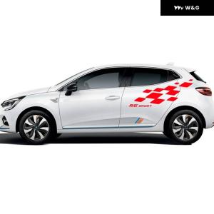 並行輸入品2枚セット ドアサイドステッカー R...の詳細画像2