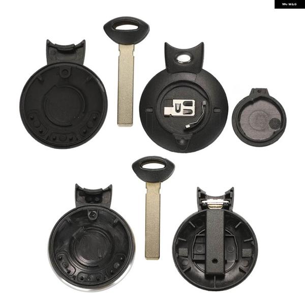 並行輸入品ブラック 3 ボタン スマートリモートカーキーシェル ハウジング フォブケース BMW ミ...