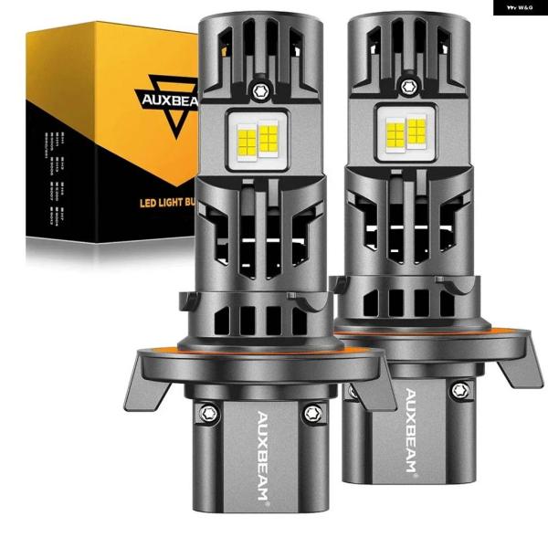 並行輸入品LED ヘッドライト バルブ H13 9008 9007 9004 ハイロービーム 360...