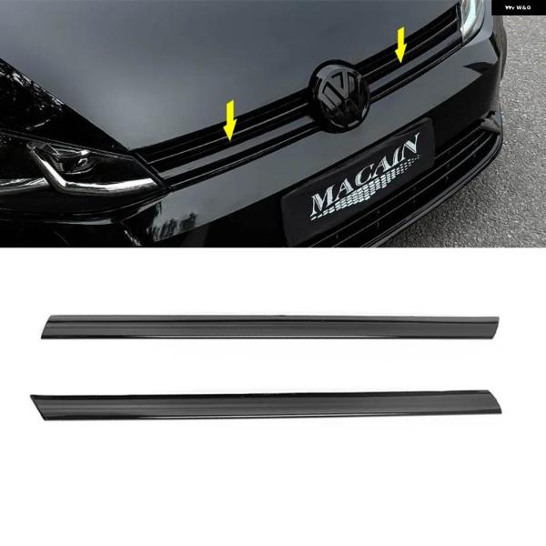 並行輸入品 ゴルフ 7 グリル ステッカー ゴルフ 7.5 R ラインナップ グリル ストリップ V...