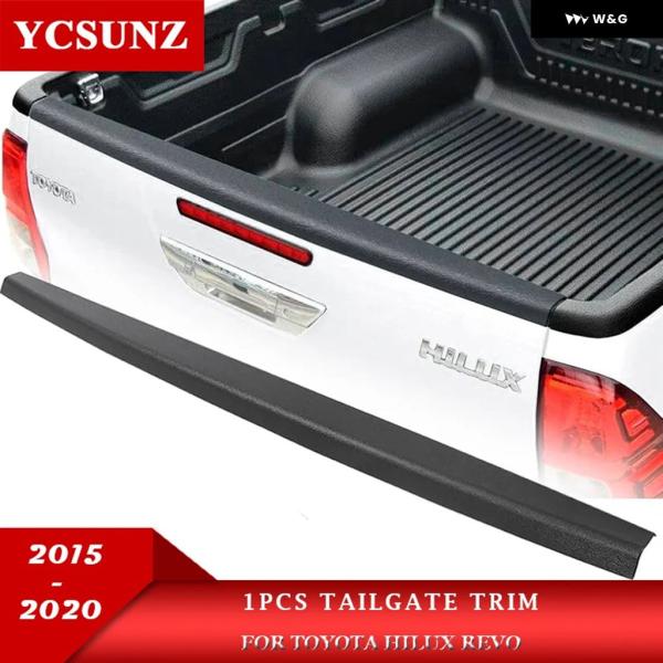 テールゲートカバー トリム トヨタ ハイラックス レボ 2015-20 ピックアップ トラック カー...