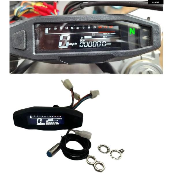 並行輸入品ミニ オートバイ バイク スピード メーター KTM EXC 250 RUSI KR200...