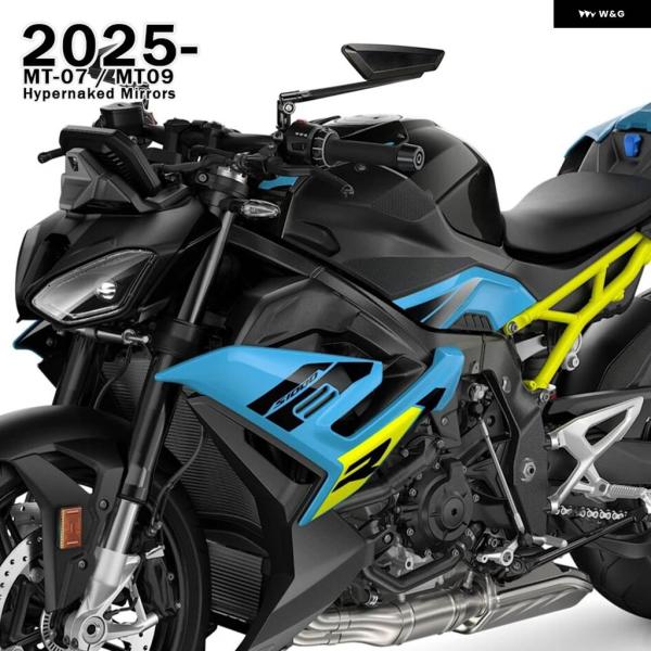 並行輸入品BMW S1000R 2025 バイク 調整可能 ハイパーネイキッドミラー バックミラー ...