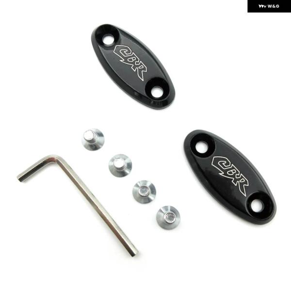 並行輸入品 ミラー ブロックオフキャップ ミラー ベースプレートカバー ホンダ CBR600 F4 ...