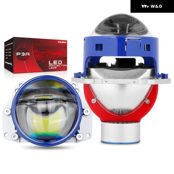 3インチ BI LED プロジェクター ヘッドライト レンズ HELLA 3RG 5 LEDライトプ...