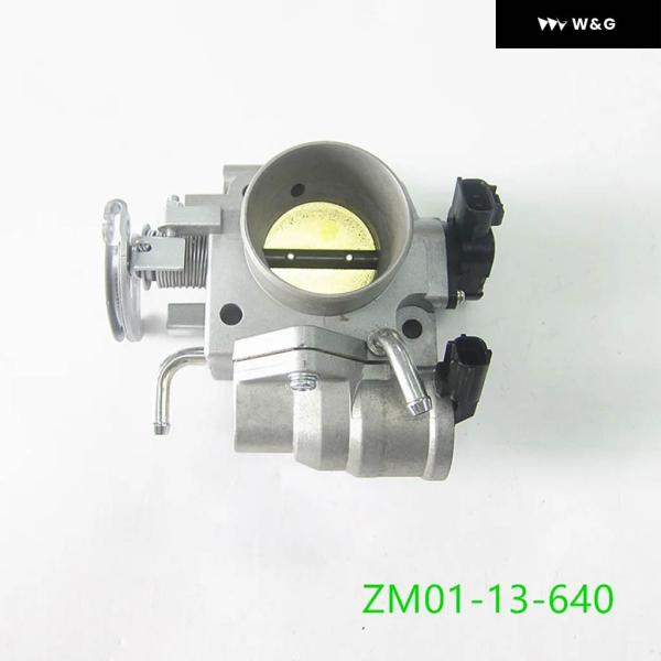 車 エンジン スロットルボディ アセンブリ アイドルスピードモーター付き ZM01-13-640 マ...