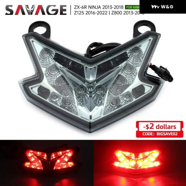 LED ブレーキライト テールランプ カワサキ Z125/PRO 2013-2022 Z800 ZX...