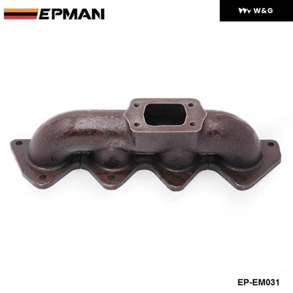 ターボ鋳アイアン エキゾースト マニホールド T25フランジ ルノー F4R-730 / F4R-7...