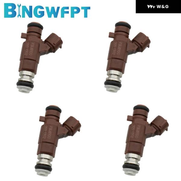 4個 燃料 インジェクター 16600-5L300 FBJB100 日産 N16 D22 スーパーサ...