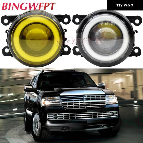 2ピースエンジェルアイ フォグライト リンカーンナビゲーター5.4L V8 LS 3.9Lダチアロー...