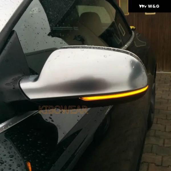 2個 ダイナミックウィンカー LED アウディ A4 A5 B8.5 RS5 RS3 A3 8Pブリ...