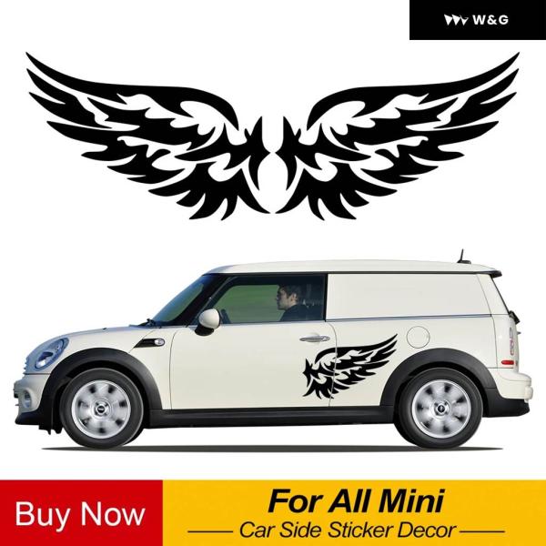 エンジェルウィングス トーテム カーサイド ステッカー ビニール デカール 装飾 アクセサリー ミニ...