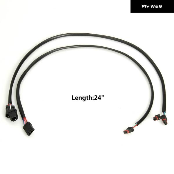 24インチ 延長 ハーネス ケーブル 配線 ハーレー ハンドルバー CANサーキット ツーリングFL...