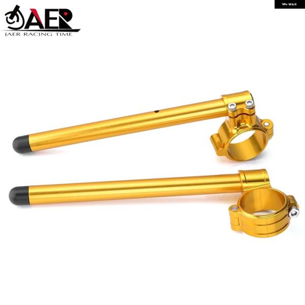 並行輸入品CNC バイク クリップオン ハンドルバー レーシング調整式リフトクランプ33 35 37...