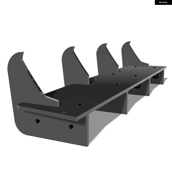 並行輸入品 ボルボ XC60 R デザイン 2017 2018フィン ディフューザー リア バンパー...