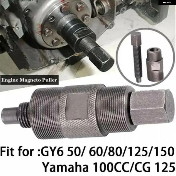 並行輸入品 エンジン マグネトフライホイールプーラーダブルヘッドコードロータープーラー24/27MM...