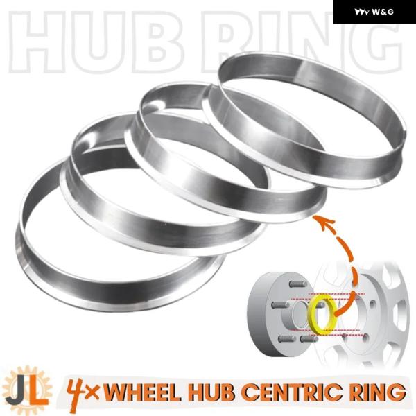 ハブセントリックリング 72-66.6 ホイールセンターハブリングボア スペーサー 合金