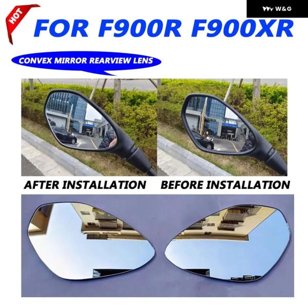 並行輸入品凸面鏡 バックミラー サイドミラー 視野角拡大 レンズ BMW F900R F900XR ...