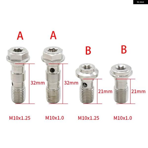 並行輸入品 ブレーキホース バンジョーボルト M10 1.01.25 304 バイク ブレーキ ポン...