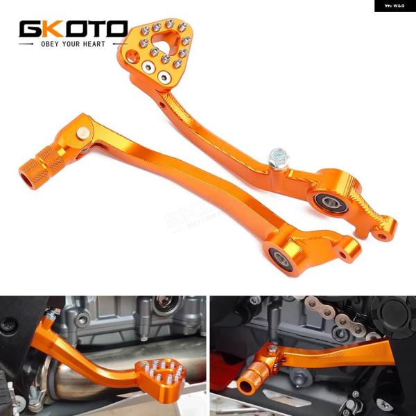 並行輸入品 バイク ギア シフト レバー シフター ペダル フットブレーキペダル KTM 790 A...