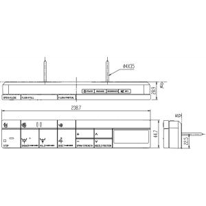 LIXIL（リクシル） 354-1537A ベーシアハーモDM DV-D113M・DV-J213