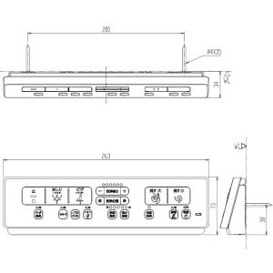 LIXIL（リクシル） 354-1537A ベーシアハーモDM DV-D113M・DV-J213