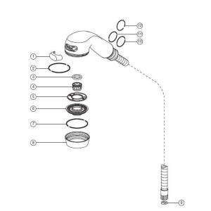 LIXIL(INAX) ハンドシャワー部 A-4622｜home-design