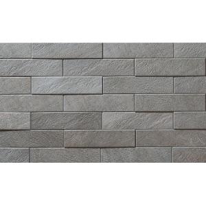 エコカラット リブスレート 303×75角平 ECP-375/RSL2 グレー エコ