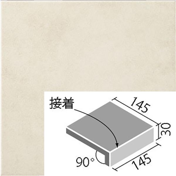 LIXIL(INAX) フォスキー 150mm角垂れ付き段鼻(外床タイプ)(接着) IPF-151S...