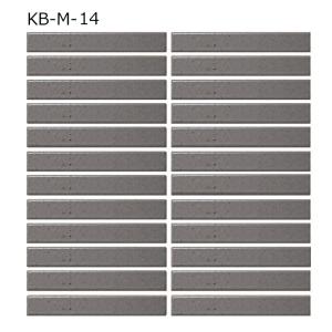 名古屋モザイク 華窯ボーダー KB-M-77(貫入) シート販売 144×19