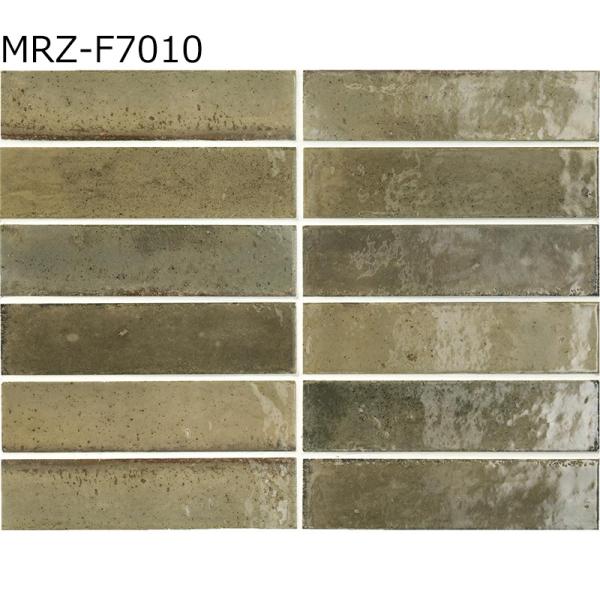 名古屋モザイク　クロジョーロ　MRZ-F7010　ケース販売　240×57.5角平　内装壁タイル