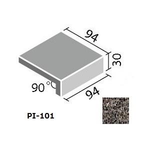 LIXIL(INAX) ピアッツア OXシリーズ 100mm角垂れ付き段鼻 PI-101/5