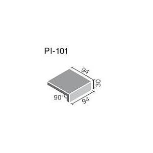 LIXIL(INAX) ピアッツア OXシリーズ 100mm角垂れ付き段鼻 PI-101/○