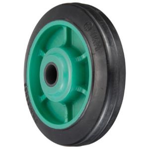 岐阜産研工業(ウカイ) 中荷重用車輪：PNA型 樹脂製ポリブタジェンゴム車輪(滑り軸受け) サイズ1...