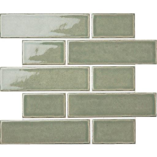 名古屋モザイク マルアーク（MALAKH)194×54角・94×54角紙貼り（フランス貼り）[シート...