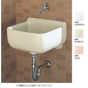 LIXIL(INAX) 小形多目的流し(壁排水セット) S-17/BW1-PSET｜home-design