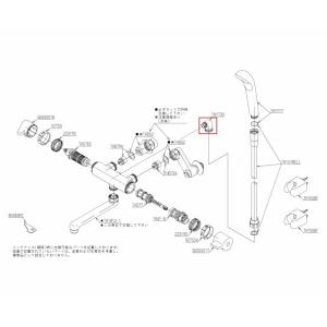 TOTO TH745-1S 自閉バルブ部 浴室水栓部品 : ホームデザイン - 通販