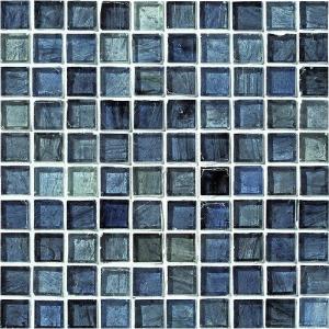 ガラスモザイクタイル　アイシィーグラス 名古屋モザイク ICY GLASS アイシィーグラス 10.5×乱尺裏ネット貼り